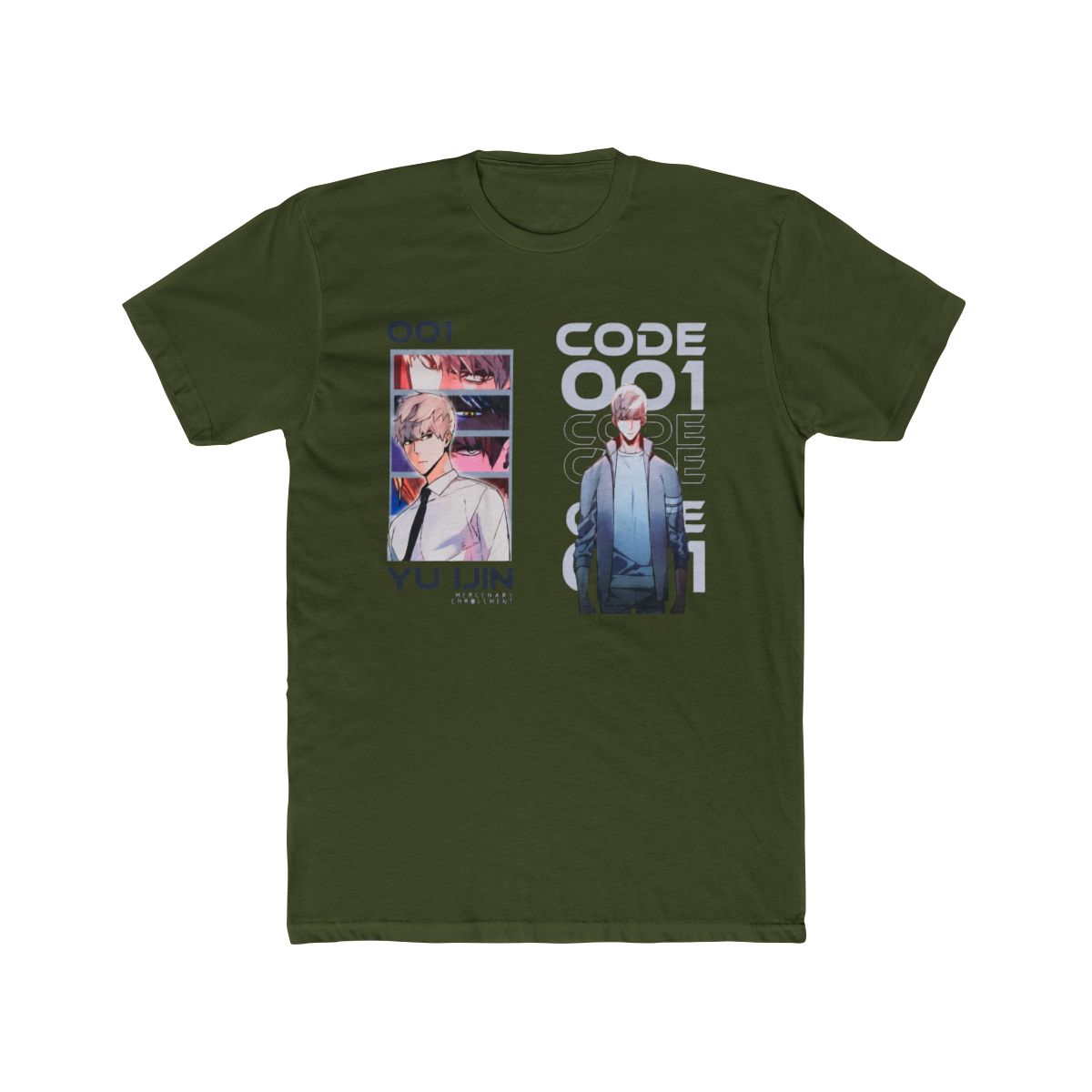 AXGG "Mercenary Enrollment" Manhwa T Shirt - alternate angle 5, merchandise